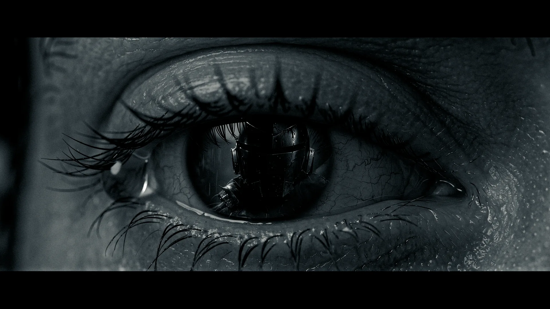 Helmet In The Iris
